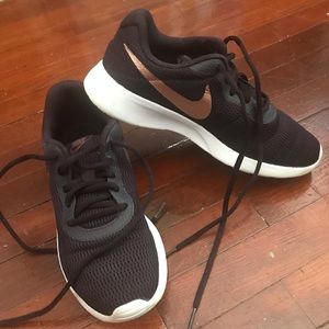 Plum & Rose Gold Nike Shoes